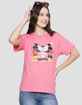 Disney Basic Print Mickey Valentine Women's T-Shirt