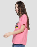Disney Basic Print Mickey Valentine Women's T-Shirt