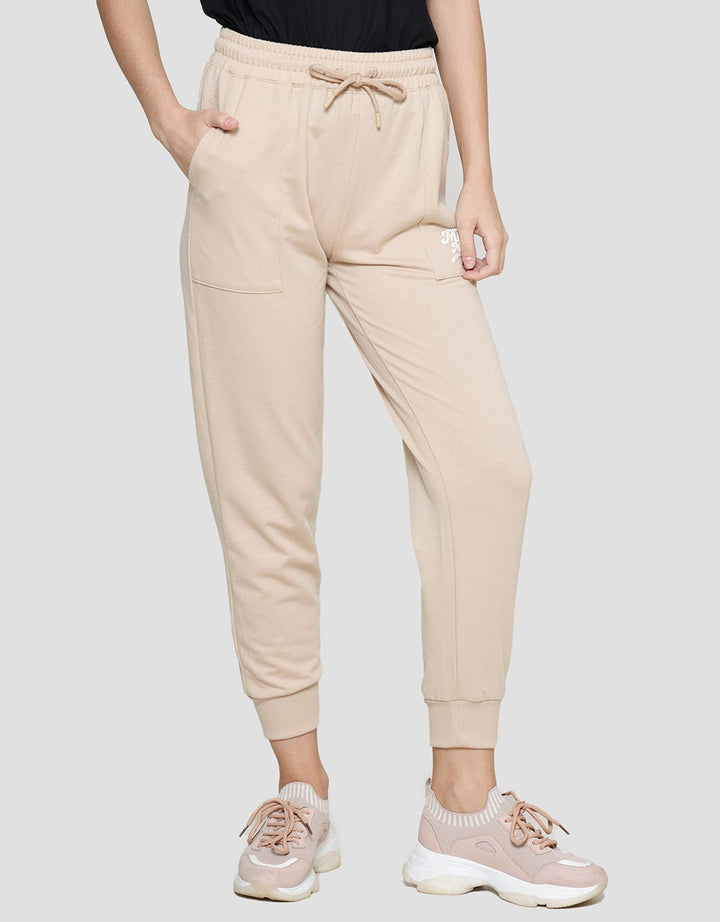 Disney Puff Mickey Mouse Celana Jogger Wanita
