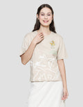 Nevada Boxy Print Tom And Jerry Kaos Lengan Pendek Wanita