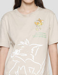 Nevada Boxy Print Tom And Jerry Kaos Lengan Pendek Wanita