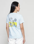 Nevada Women's Short Sleeve T-Shirt Tom And Jerry Print