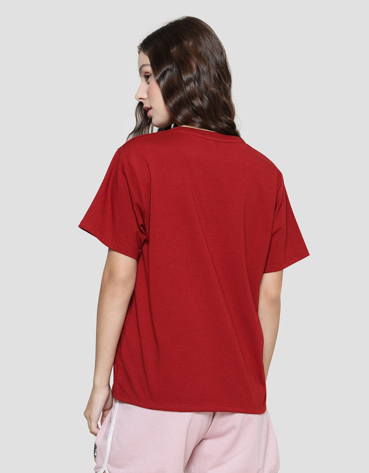 Nevada Harry Potter Print Kaos Basic Wanita