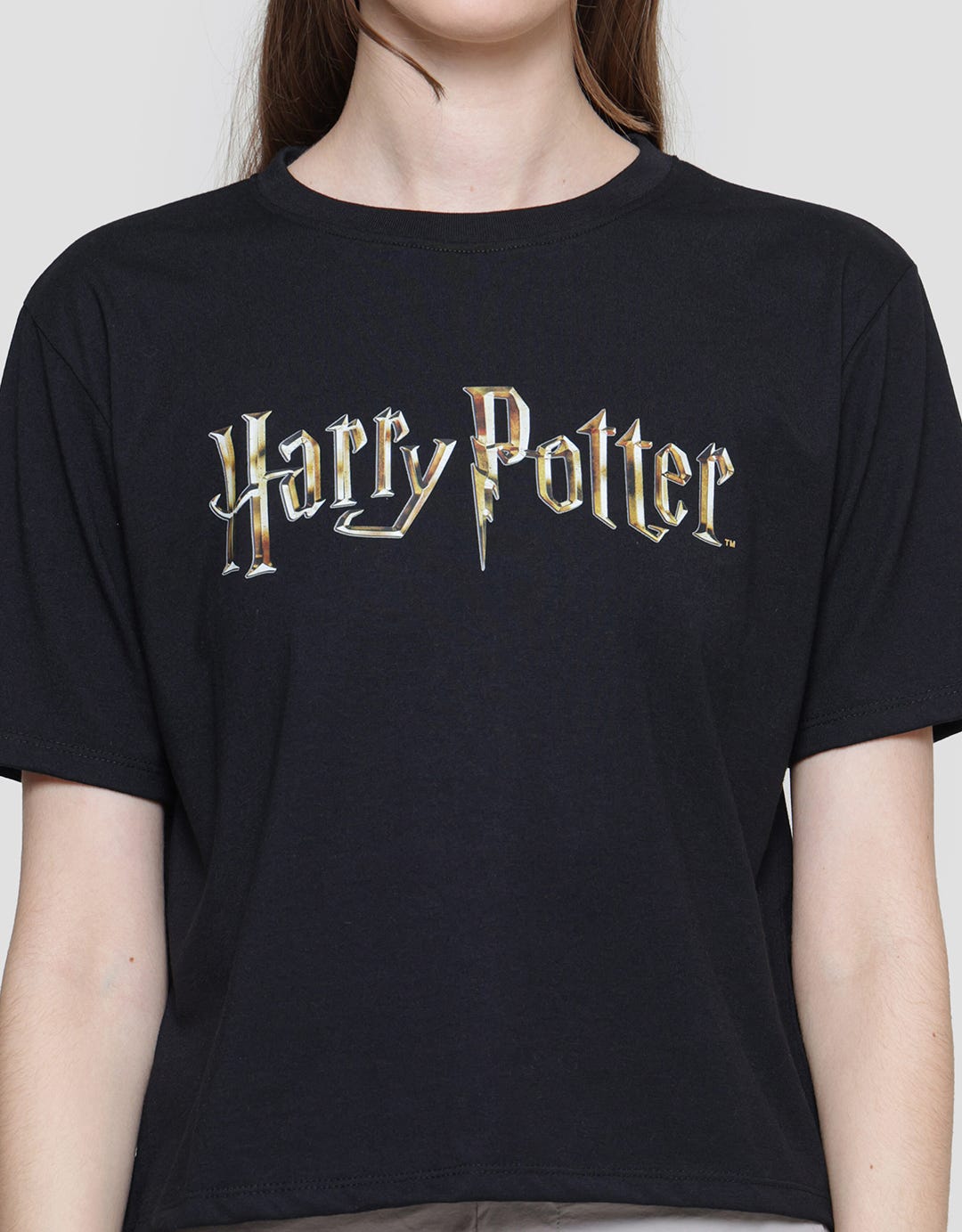 Nevada Harry Potter Kaos Boxy Lengan Pendek Wanita