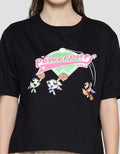 Nevada The Powerpuff Girls Kaos Boxy Wanita