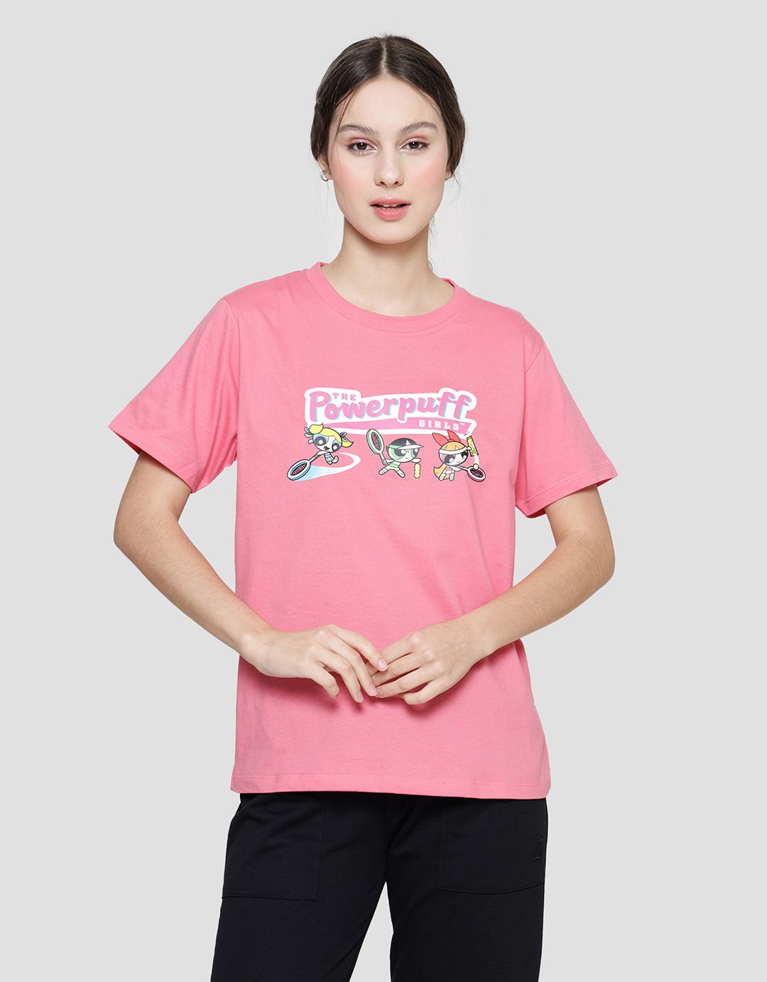 Nevada The Powerpuff Girls Kaos Lengan Pendek Wanita