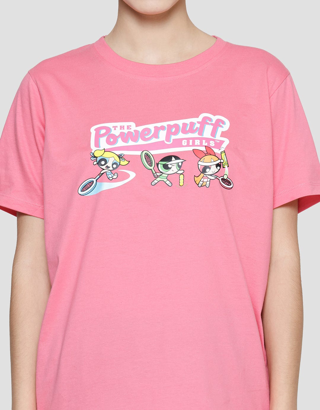 Nevada The Powerpuff Girls Kaos Lengan Pendek Wanita