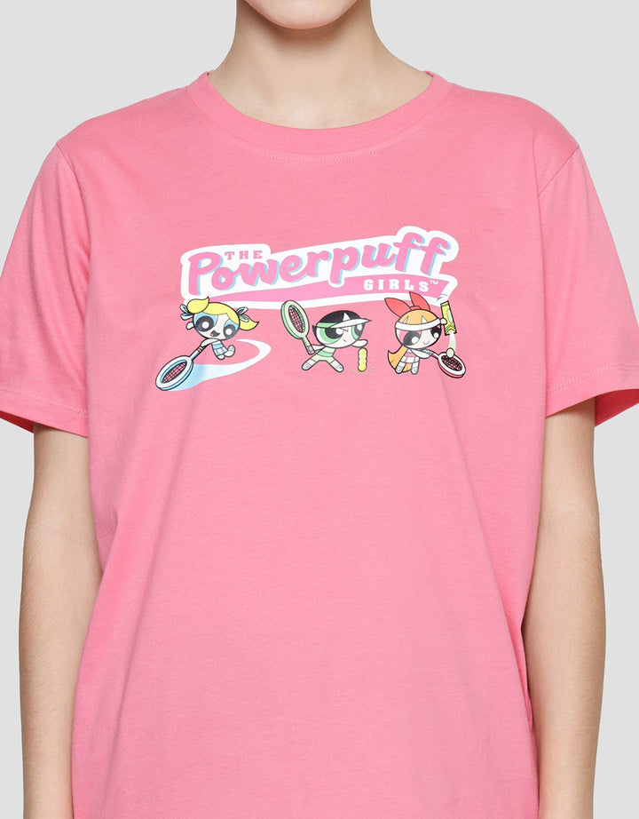 Nevada The Powerpuff Girls Kaos Lengan Pendek Wanita