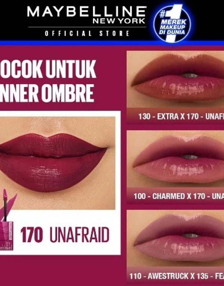 Maybelline Super Stay Vinyl Ink 170 Unafraid