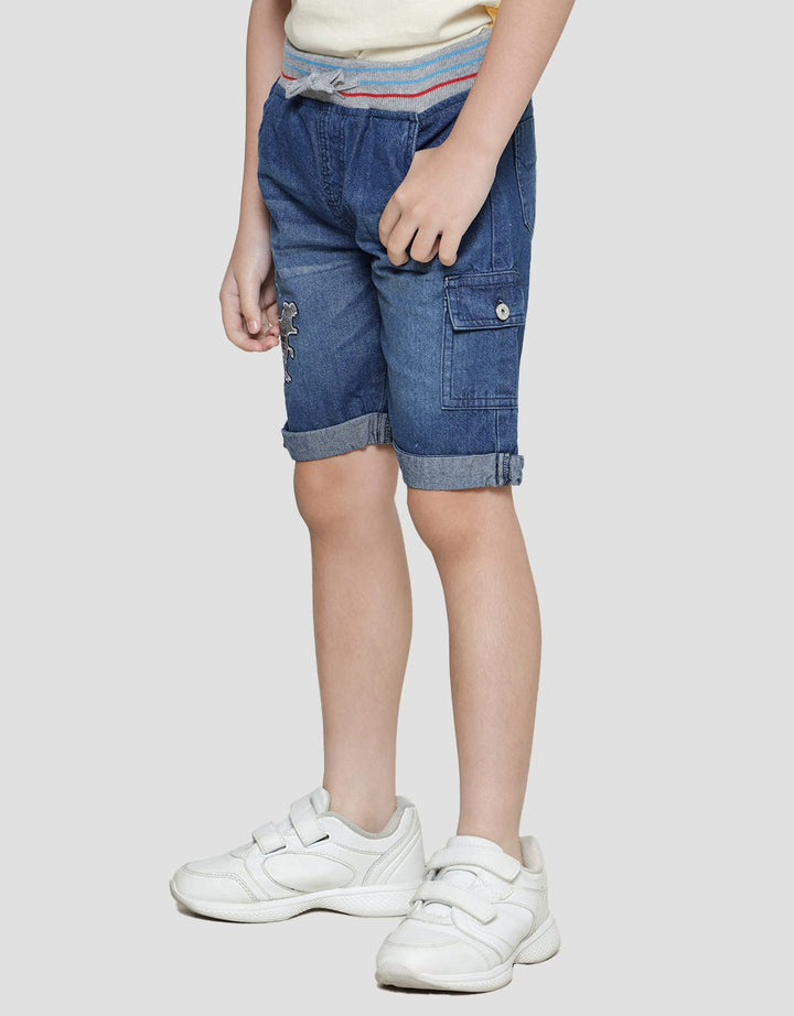 Little M Dino Boys Shorts