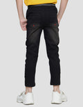 Little M Reguler Rib Stretch Destroyed Celana Denim Anak Laki-Laki