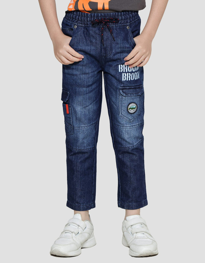 Little M Reguler Broom Celana Denim Anak Laki-Laki