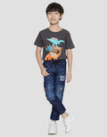 Little M Reguler Broom Celana Denim Anak Laki-Laki