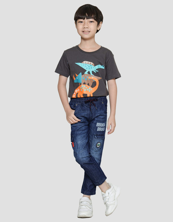 Little M Reguler Broom Celana Denim Anak Laki-Laki