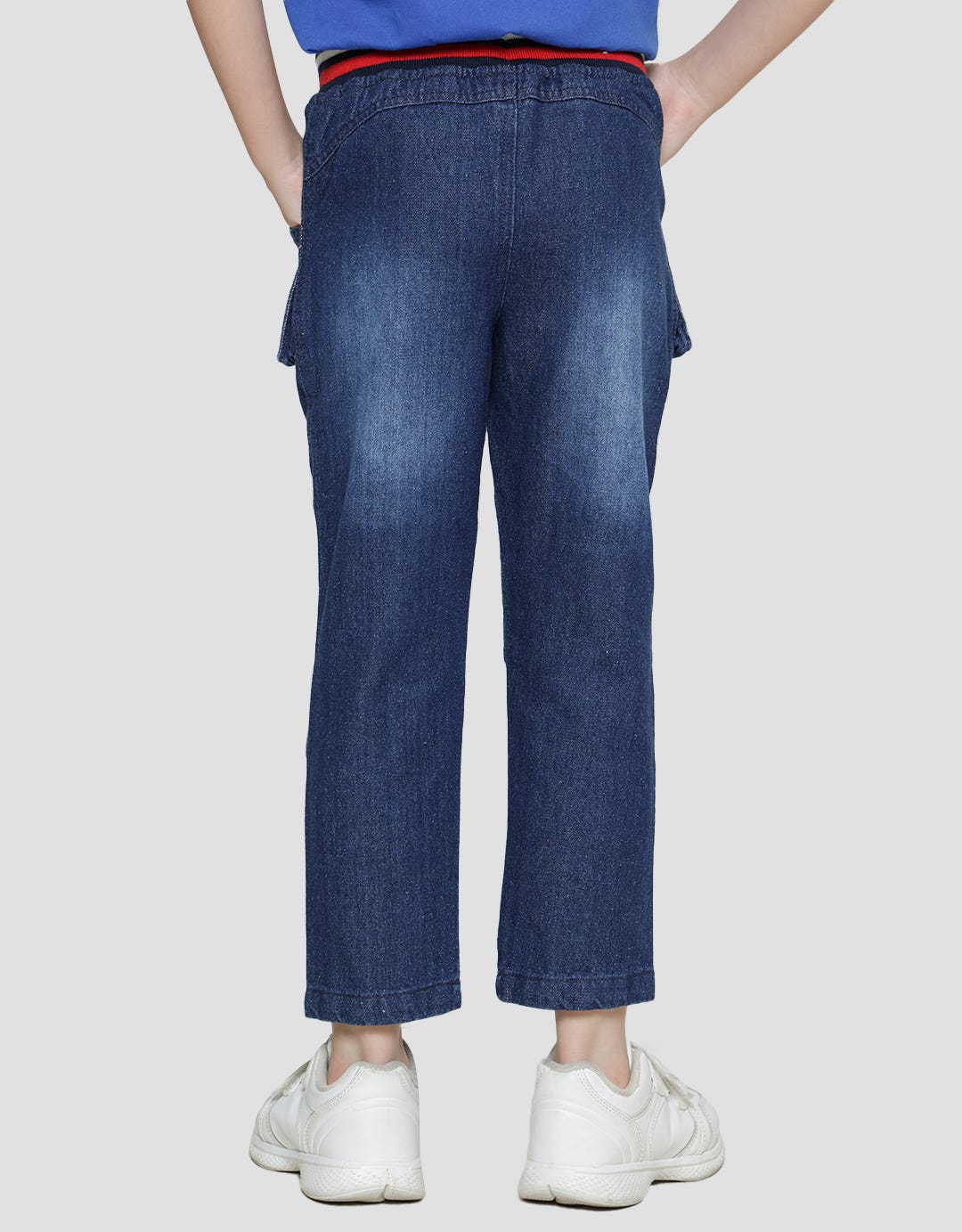 Little M Boys Regular Non Stretch Denim Long Pants