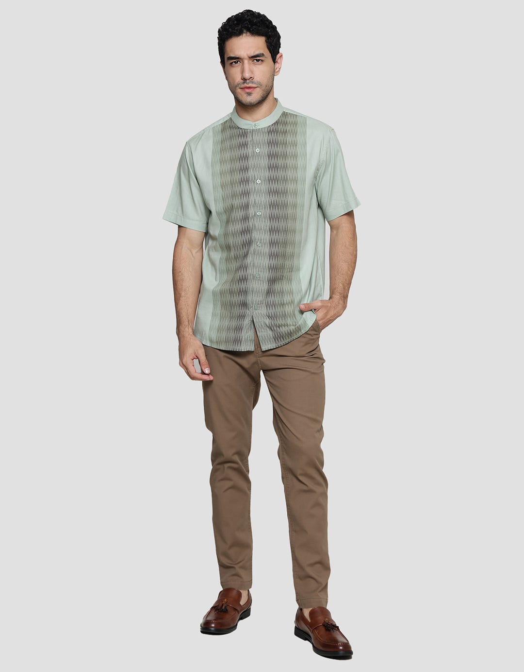 Details Leb24Y01 Print Door Koko Short Sleeve Men