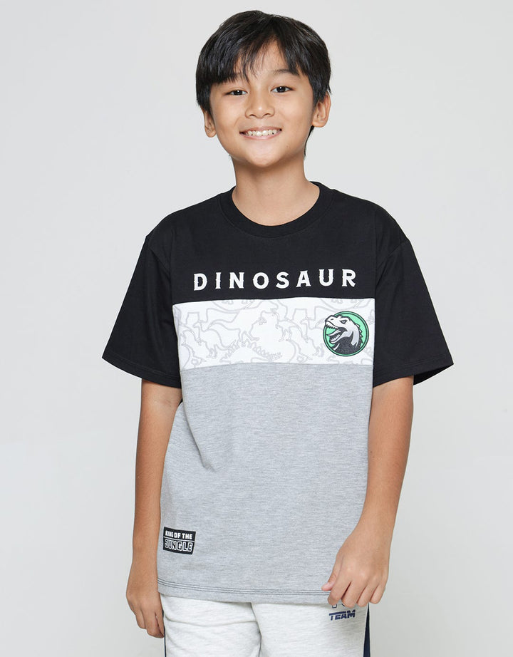 Aero Kaos Lengan Pendek Anak Laki-laki Print Dinosaur