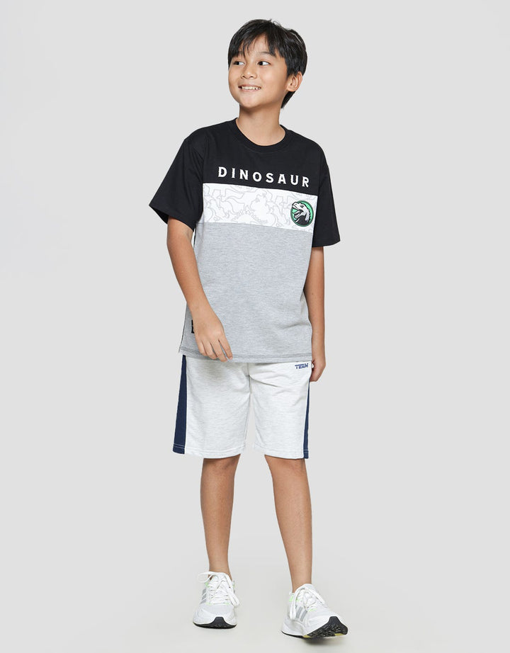 Aero Kaos Lengan Pendek Anak Laki-laki Print Dinosaur