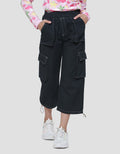 Aero Celana Cargo Denim Celana Anak Perempuan