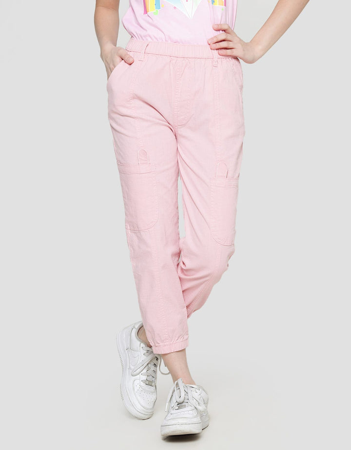 Aero Jogger Polos Karet Anak Perempuan