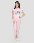 Aero Jogger Polos Karet Anak Perempuan