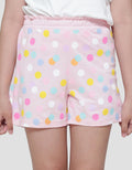 Aero Print Polkadot Colorful Celana Pendek Anak Perempuan