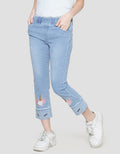Aero Unicorn Bordir Celana Jeans Anak Perempuan