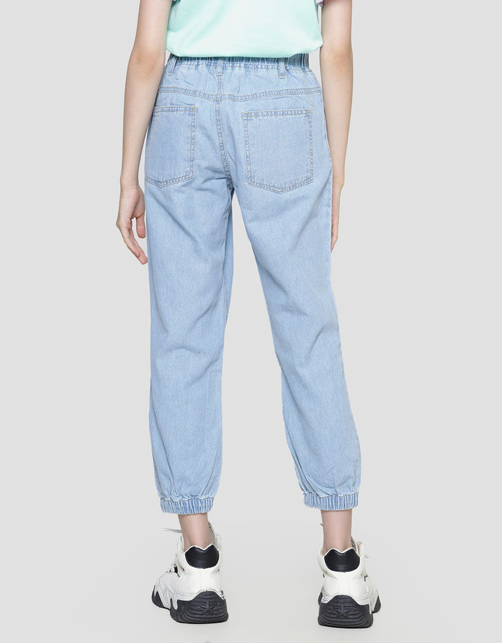 Aero Embroidery Unicorn Jogger Girls