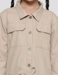 Aero Woven Safari Cargo Pocket Midi Dress Girls