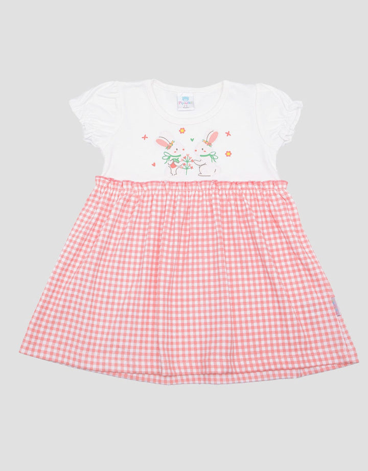 Pipiniko Bunny Romper Dress Anak Perempuan