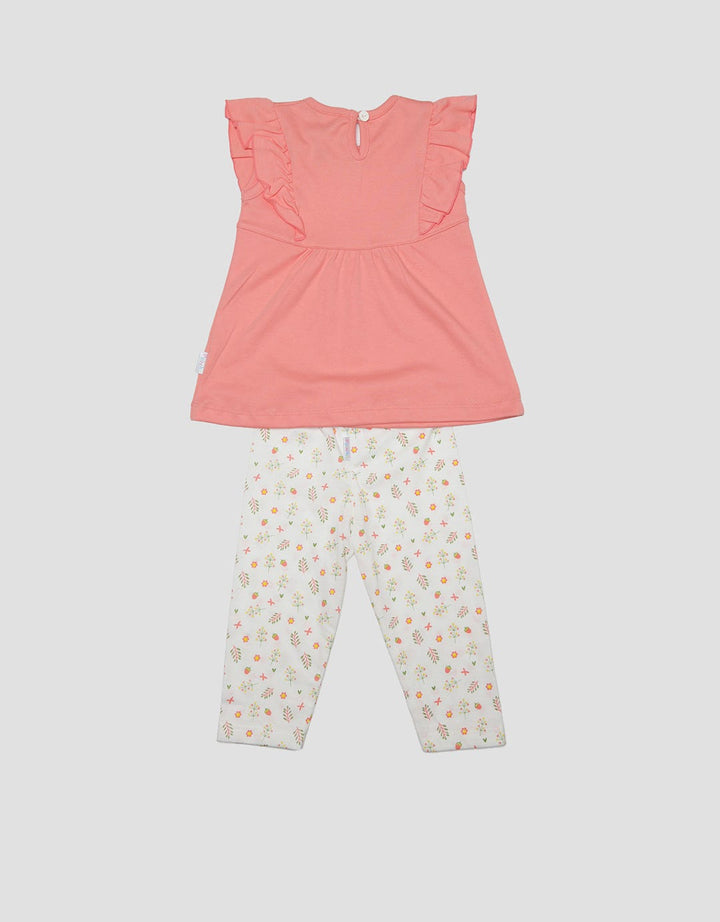 Pipiniko Bunny Kotak2 Baju Set Anak Perempuan