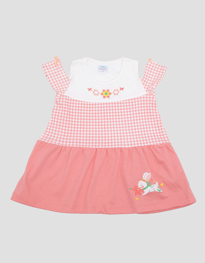 Pipiniko Cold Shoulder Midi Dress Anak Perempuan