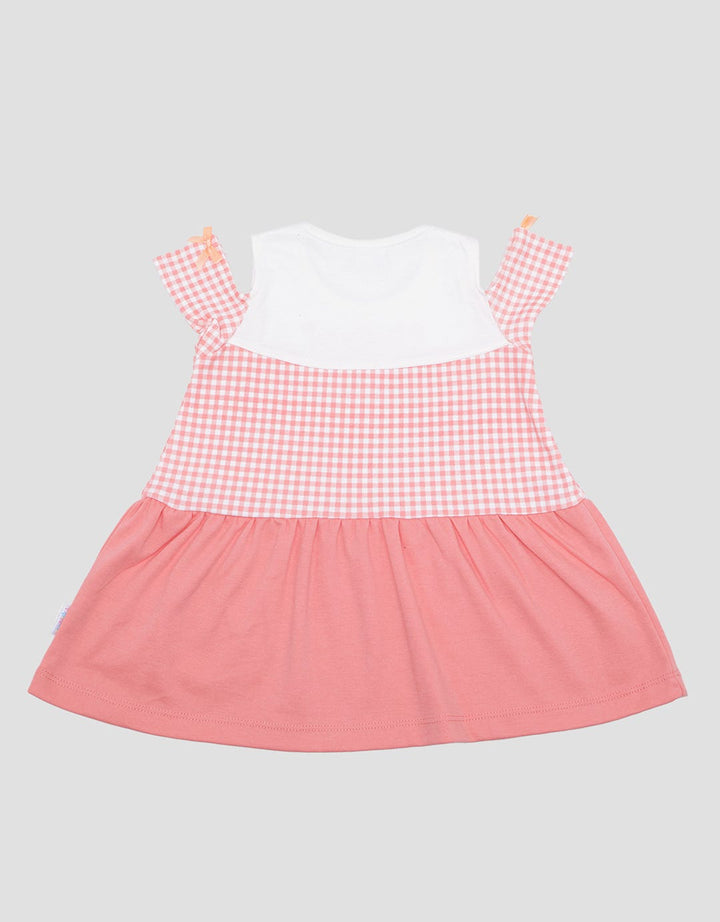 Pipiniko Cold Shoulder Midi Dress Anak Perempuan