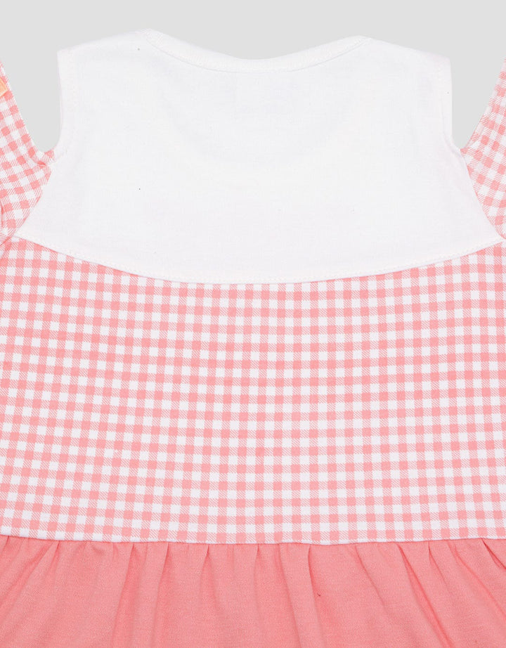 Pipiniko Cold Shoulder Midi Dress Anak Perempuan