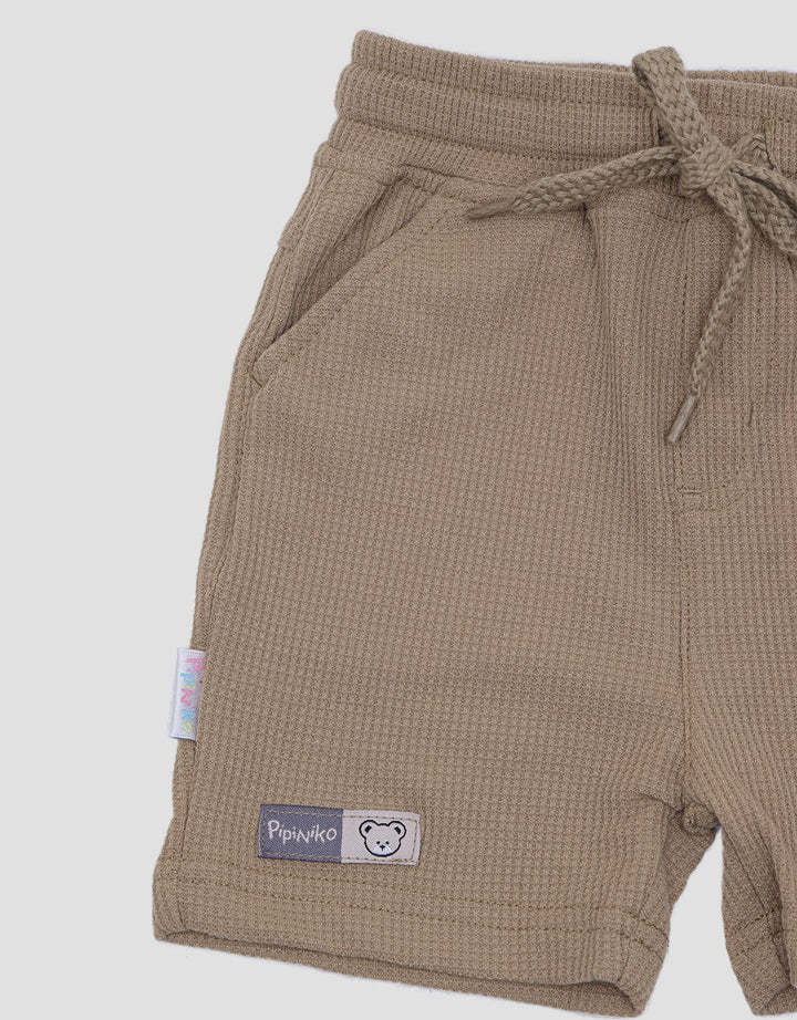 Pipiniko Boys Waffle Shorts