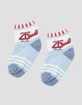 Pipiniko Kaos Kaki Anak Laki-laki Print Helicop