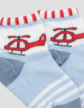 Pipiniko Kaos Kaki Anak Laki-laki Print Helicop