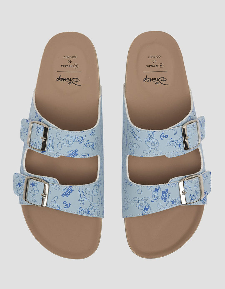 Disney Donald Duck Buckle Strap Women's Slip On Sandals