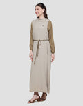 Expand Lyn Overall Dress Wanita
