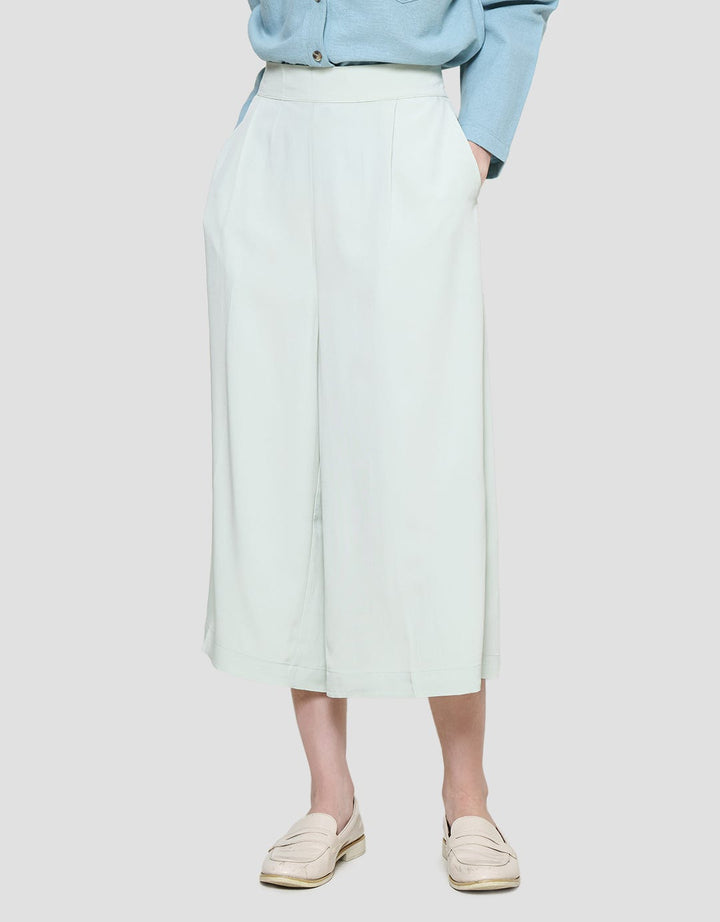 St. Yves Papertouch Celana Kulot Solid Wanita