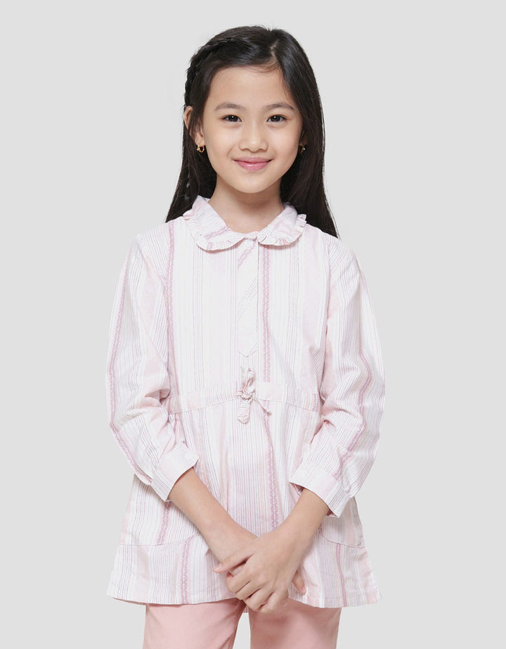 Little M Yarndyed 1 Tunik Anak Perempuan