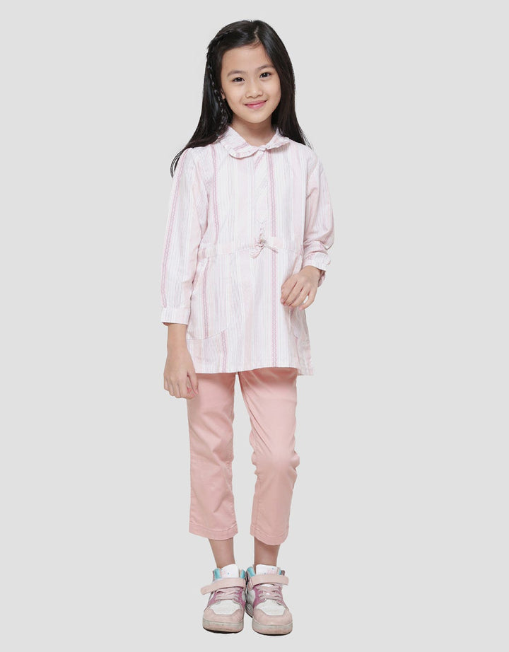 Little M Yarndyed 1 Tunik Anak Perempuan