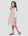 Little M Inner Hoodie Dress Anak Perempuan