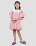 Little M Baloon Sleeve Midi Dress Anak Perempuan