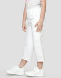Little M Plain Look Celana Panjang Cargo Anak Perempuan