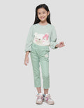 Little M Basic Bordir Celana Jegging Anak Perempuan