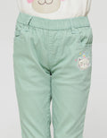 Little M Basic Bordir Celana Jegging Anak Perempuan