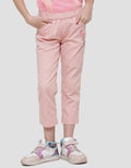 Little M Basic Embro Girls Jegging Pants