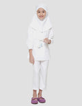 Little M Tunik Set Pakaian Muslim Anak Perempuan