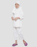 Little M Tunik Set Pakaian Muslim Anak Perempuan